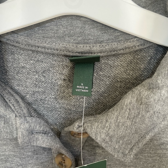 Wild Fable Heather Gray Cropped Sweatshirt - Picture 2 of 3